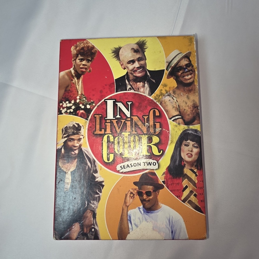 IN LIVING COLOR - The Complete Season‎ 2 DVD (4 Discs, 26 Episodes) Tested